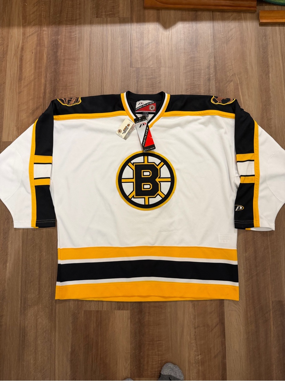 Vintage Pro Player Bruins Home Jersey XXL New With‎ Tags